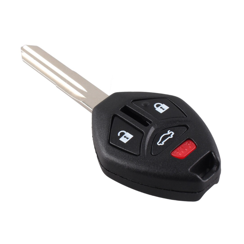 GUSCIO CHIAVE LEFT BLADE TASTO APERTURA TASTO CHIUSURA TASTO PORTELLONE TASTO PANIC MITSUBISHI OUTLANDER CUW 20032007, MITSUBIS