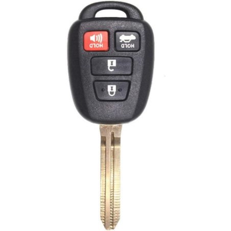 GUSCIO CHIAVE 3+1 TASTI: TASTO APERTURA TASTO CHIUSURA TASTO PORTELLONE TASTO PANIC LAMA TOY43 TOYOTA COROLLA E 11 2000200  TOY