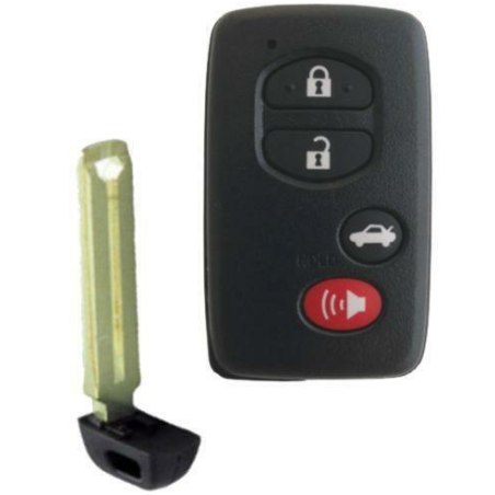 GUSCIO CHIAVE 3+1 TASTI: TASTO APERTURA TASTO CHIUSURA TASTO PORTELLONE TASTO PANIC TOYOTA LAND CRUISER J10 19982007, TOYOTA LA