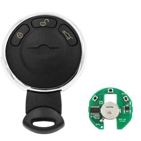 GUSCIO CHIAVE COMPLETO 3 TASTI: NOTE BATTERIA RICARICABILE TIPO FREQUENZA: 433MHZ TASTO APERTURA TASTO CHIUSURA TASTO PORTELLON