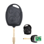 GUSCIO CHIAVE COMPLETO CON LAMA FO21 CON CHIP 4D60 TIPO FREQUENZA: 433MHZ TASTO APERTURA TASTO CHIUSURA TASTO PORTELLONE FORD M