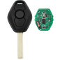 GUSCIO CHIAVE COMPLETO 3 TASTI: CON CHIP CAS2 ID7946 TIPO FREQUENZA: 433 MHZ TASTO APERTURA TASTO CHIUSURA TASTO PORTELLONE BMW