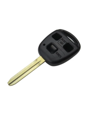 GUSCIO CHIAVE 3 TASTI: NO TASTI IN GOMMA TASTO APERTURA TASTO CHIUSURA TASTO PORTELLONE LAMA TOY47 TOYOTA AURIS E15 20062010, T