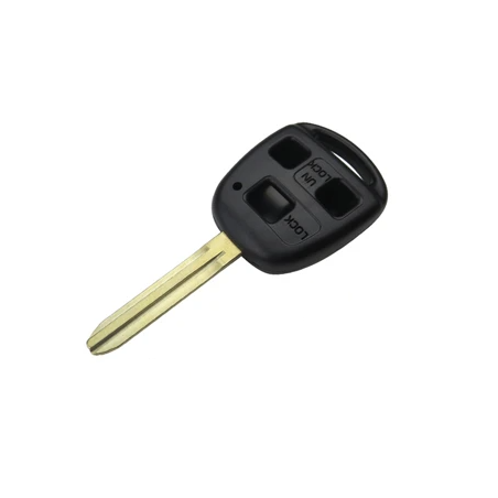 GUSCIO CHIAVE 3 TASTI: NO TASTI IN GOMMA TASTO APERTURA TASTO CHIUSURA TASTO PORTELLONE LAMA TOY47 TOYOTA AURIS E15 20062010, T