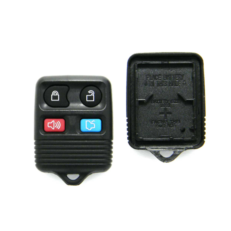 GUSCIO CHIAVE 4 TASTI: SENZA LAMA TASTO APERTURA TASTO CHIUSURA TASTO PORTELLONE TASTO PANIC FORD FIESTA I GFBT 1978198  FORD F