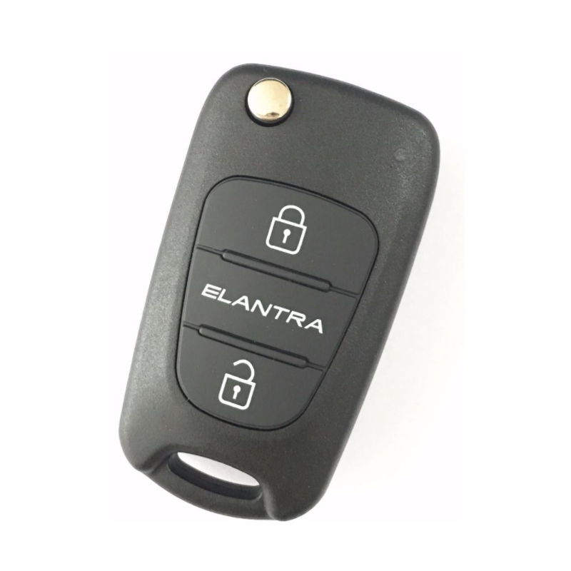 GUSCIO CHIAVE 3 TASTI: SCRITTA ELANTRA TASTO APERTURA TASTO CHIUSURA TASTO PORTELLONE LAMA HYN14 HYUNDAI ELANTRA XD 20002004, H