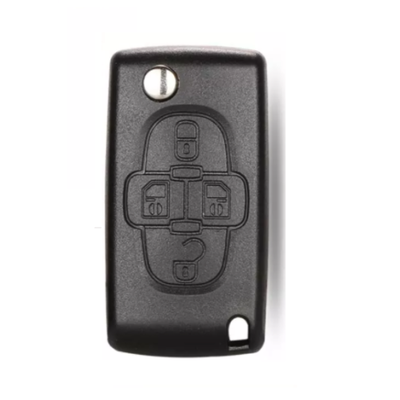 GUSCIO CHIAVE 4 TASTI: NO LOGO TASTO APERTURA TASTO CHIUSURA LAMA HU83 CITROEN C4 LCLA 20042011, CITROEN C4 NC 20112020, CITROE
