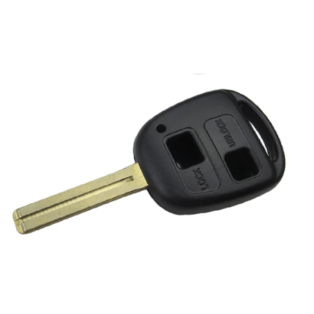 GUSCIO CHIAVE 2 TASTI: NO TASTI IN GOMMA TASTO APERTURA TASTO CHIUSURA LAMA TOY40 TOYOTA LAND CRUISER PRADO 150 J15 20092013, T