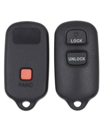 GUSCIO CHIAVE 2+1 TASTI: TASTO APERTURA TASTO CHIUSURA TASTO PANIC TOYOTA LAND CRUISER J10 19982007, TOYOTA LAND CRUISER PRADO 