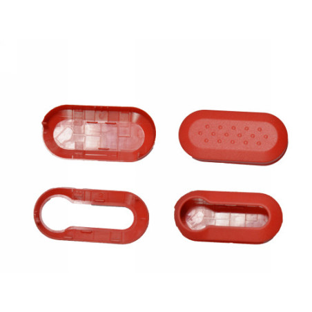 GUSCIO CHIAVE ROSSO 0 TASTI: FIAT 500 312 20072015, FIAT 500 L 351352 20122017, FIAT BRAVO 198 20072014, FIAT GRANDE PUNTO 199 
