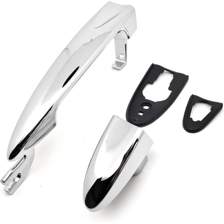 MANIGLIA ESTERNA IN PLASTICA CROMATO ANTERIORE DESTRO LANCIA Y 843 20032011