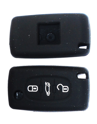 COVER CHIAVE NERO 3 TASTI: TASTO APERTURA TASTO CHIUSURA TASTO PORTELLONE PEUGEOT 207 WDWAWC 20062014, PEUGEOT 307 3A3C 2001200