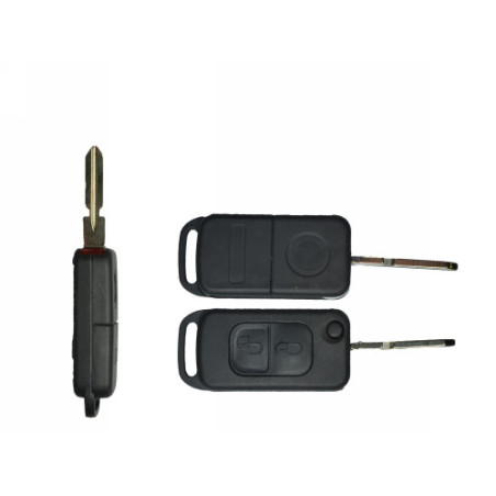 GUSCIO CHIAVE NERO 2 TASTI: TASTO APERTURA TASTO CHIUSURA LAMA HU36 MERCEDES-BENZ A CLASS W168 19982004, MERCEDES-BENZ A CLASS 