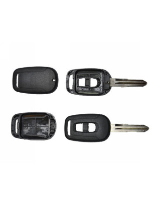 GUSCIO CHIAVE NERO 2 TASTI: CON VITE E NO TASTI IN GOMMA TASTO APERTURA TASTO CHIUSURA LAMA HU46 CHEVROLET CAPTIVA 2007201  CHE