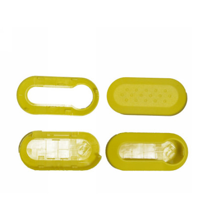 GUSCIO CHIAVE GIALLO 0 TASTI: FIAT 500 312 20072015, FIAT 500 L 351352 20122017, FIAT BRAVO 198 20072014, FIAT GRANDE PUNTO 199
