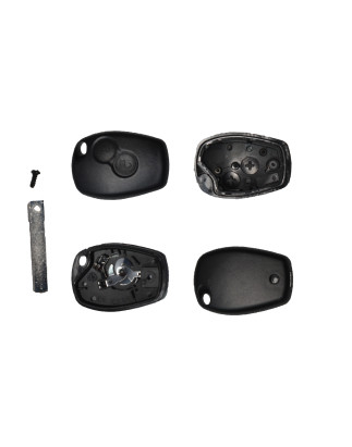 GUSCIO CHIAVE NERO 2 TASTI: CON VITE TASTO APERTURA TASTO CHIUSURA LAMA VA2 DACIA SANDERO I BS 2008201  RENAULT CLIO IICAMPUSTH