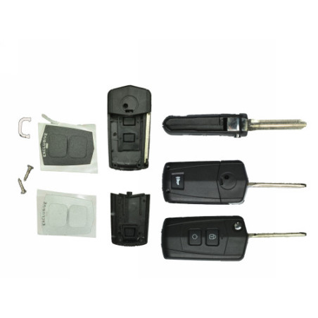 GUSCIO CHIAVE NERO 2+1 TASTI: TASTO APERTURA TASTO CHIUSURA TASTO PANIC LAMA HU46 HYUNDAI TUCSON I JM 20042010