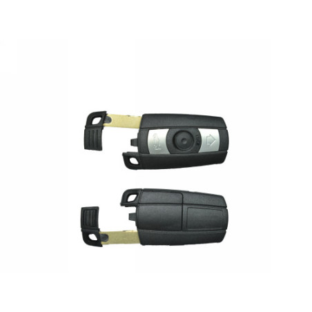 GUSCIO CHIAVE NERO CON TASTI ARGENTO 3 TASTI: TASTO APERTURA TASTO CHIUSURA TASTO PORTELLONE LAMA DI EMERGENZA BMW SERIES 1 35D