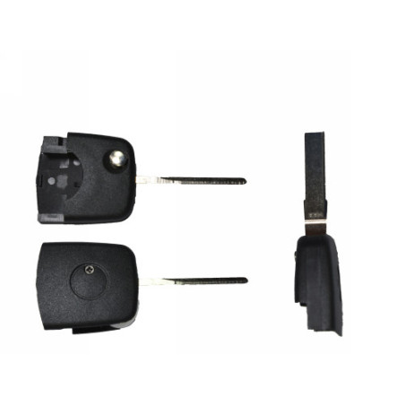 GUSCIO CHIAVE NERO 0 TASTI: SOLO PARTE SUPERIORE LAMA HU66 AUDI A3 8L1 19962003, AUDI A4 8D2 19942000, SKODA FABIA 6Y26Y36Y5 19