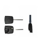 GUSCIO CHIAVE NERO 0 TASTI: SOLO PARTE SUPERIORE BOMBATA CHIP ID48 LAMA HU66 AUDI A3 8L1 19962003, AUDI A4 8E28E5 20002004, AUD