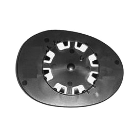 VETRO CON PIASTRA DESTROSINISTRO CONVESSO CITROEN C1 PMPN 2006201  CITROEN C1 PMPN 20122014, PEUGEOT 107 PMPN 2006201  PEUGEOT 