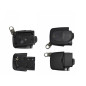 GUSCIO CHIAVE NERO 2 TASTI: SOLO PARTE INFERIORE TASTO APERTURA TASTO CHIUSURA AUDI A3 8P18PA 20032008, AUDI A4 8E28E5 20002004