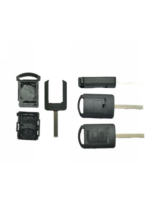 GUSCIO CHIAVE NERO 2 TASTI: TASTO APERTURA TASTO CHIUSURA LAMA HU100 OPEL COMBO TF0TF1 2000201  OPEL CORSA C X01 20002006, OPEL