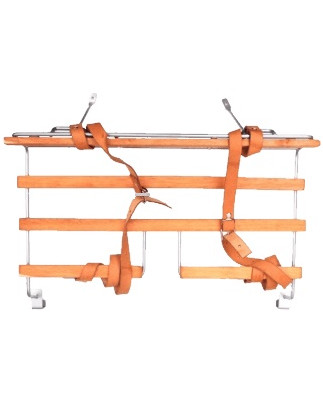 PORTAPACCHI FIAT 500 CON BARRE IN LEGNO