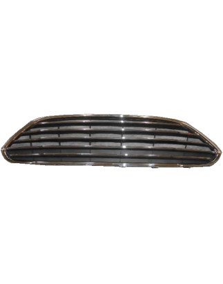 GRIGLIA PARAURTI ANTERIORE SUPERIORE CON CORNICE CROMATA FORD FIESTA JD 20132017