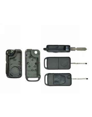 GUSCIO CHIAVE NERO 3 TASTI: TASTO APERTURA TASTO CHIUSURA TASTO PORTELLONE LAMA HU36 MERCEDES-BENZ C CLASS W202 19931999, MERCE