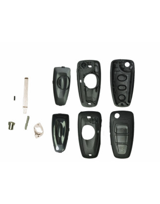 GUSCIO CHIAVE NERO 3 TASTI: TASTO APERTURA TASTO CHIUSURA TASTO PORTELLONE LAMA HU101 FORD FIESTA JAJB 20022008, FORD FOCUS DNW