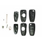 GUSCIO CHIAVE NERO 3 TASTI: TASTO APERTURA TASTO CHIUSURA TASTO PORTELLONE LAMA HU101 FORD FIESTA JAJB 20022008, FORD FOCUS DNW