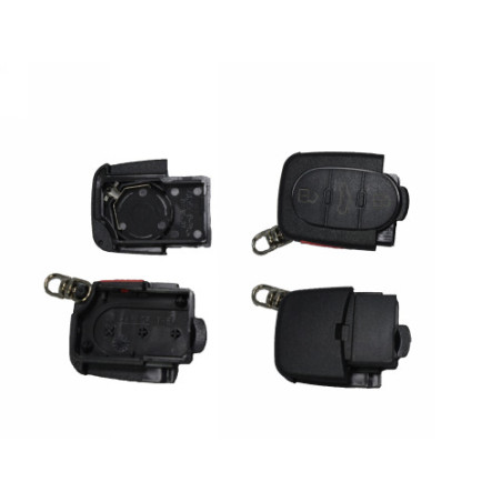 GUSCIO CHIAVE NERO 3+1 TASTI: SOLO PARTE INFERIORE TASTO APERTURA TASTO CHIUSURA TASTO PORTELLONE TASTO PANIC AUDI A3 8P18PA 20