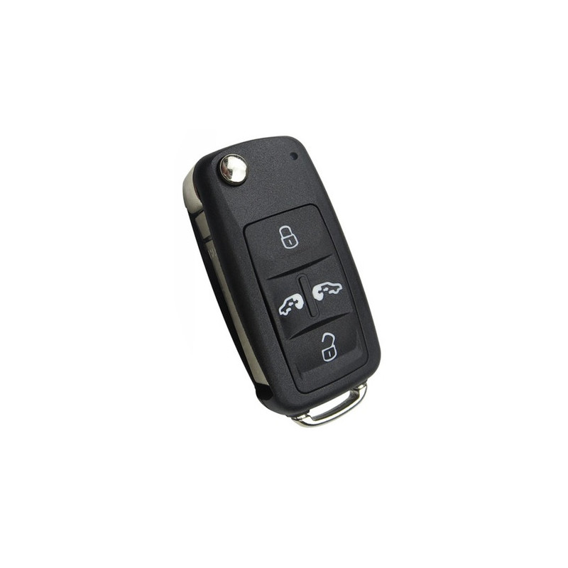 GUSCIO CHIAVE 4 TASTI: CON PORTE SCORREVOLI TASTO APERTURA TASTO CHIUSURA LAMA HU66 VOLKSWAGEN SHARAN 7N17N2 2010202  VOLKSWAGE