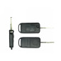 GUSCIO CHIAVE NERO 2 TASTI: TASTO APERTURA TASTO CHIUSURA LAMA HU64 MERCEDES-BENZ ML W163 19982005, MERCEDES-BENZ ML W164 20052