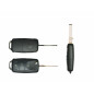 GUSCIO CHIAVE NERO 3 TASTI: TASTO APERTURA TASTO CHIUSURA TASTO PORTELLONE LAMA HU66 VOLKSWAGEN JETTA 1K2 20052010, VOLKSWAGEN 