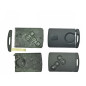 GUSCIO CHIAVE NERO 4 TASTI: TASTO APERTURA TASTO CHIUSURA TASTO PORTELLONE LAMA DI EMERGENZA RENAULT ESPACE JKOJK1 2003201  REN