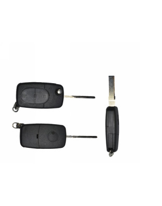 GUSCIO CHIAVE NERO 2 TASTI: BATTERIA 2032 TASTO APERTURA TASTO CHIUSURA LAMA HU66 AUDI A3 8P18PA 20032008, AUDI A4 8E28E5 20002