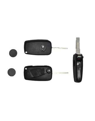 GUSCIO CHIAVE NERO 3 TASTI: VANO BATTERIA LATERALE TASTO APERTURA TASTO CHIUSURA TASTO PORTELLONE LAMA SIP22 FIAT DUCATO II 244