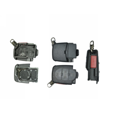 GUSCIO CHIAVE NERO 3+1 TASTI: SOLO PARTE INFERIORE BATTERIA 2032 TASTO APERTURA TASTO CHIUSURA TASTO PORTELLONE TASTO PANIC AUD