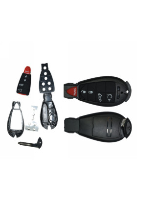 GUSCIO CHIAVE NERO 4+1 TASTI: TASTO APERTURA TASTO CHIUSURA TASTO PORTELLONE TASTO PANIC LAMA DI EMERGENZA Y160 JEEP GRAND CHER