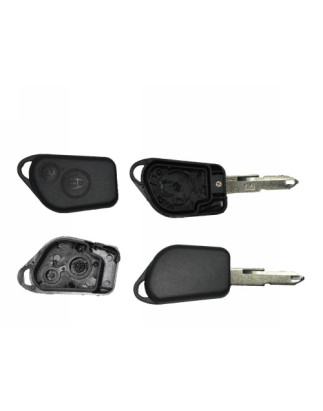 GUSCIO CHIAVE NERO 2 TASTI: TASTO APERTURA TASTO CHIUSURA LAMA NE73 PEUGEOT 106 1A1C1S 19921995, PEUGEOT 106 1S1A1C 19962003, P