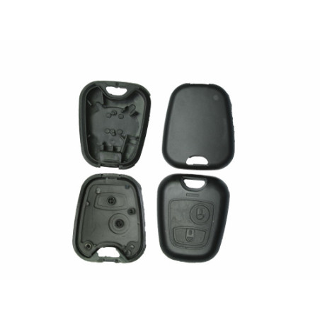 GUSCIO CHIAVE NERO 2 TASTI: SOLO PARTE SUPERIORE ED INFERIORE TASTO APERTURA TASTO CHIUSURA CITROEN C1 PMPN 2006201  CITROEN C2