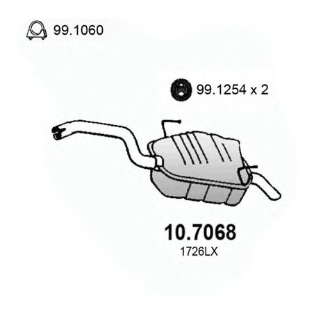 S P CITROEN C8 ULYSSE PHEDRA 807 20 HDI 062002