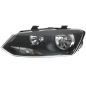 PROIETTORE DESTRO H7,H7 CON PARABOLA CON MOTORE VOLKSWAGEN CROSS POLO 6R 20092017, VOLKSWAGEN POLO 6R1 20092014, VOLKSWAGEN POL