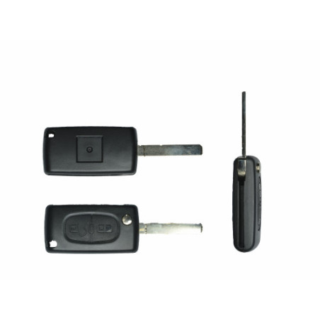 GUSCIO CHIAVE NERO 2 TASTI: TASTO APERTURA TASTO CHIUSURA LAMA SIP22 CITROEN BERLINGO MF 20022008, CITROEN BERLINGO B9 20082015