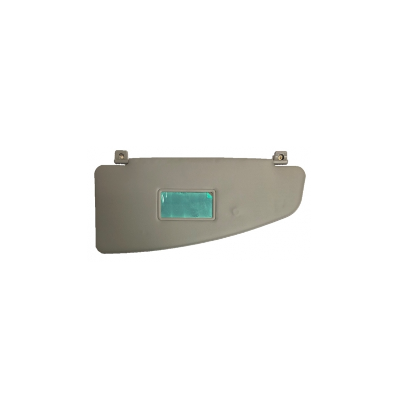PANTINA PARASOLE DESTRA GRIGIA *ORIGINALE* CON SPECCHIO FIAT DOBLO 119223 20052009