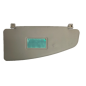 PANTINA PARASOLE DESTRA GRIGIA *ORIGINALE* CON SPECCHIO FIAT DOBLO 119223 20052009
