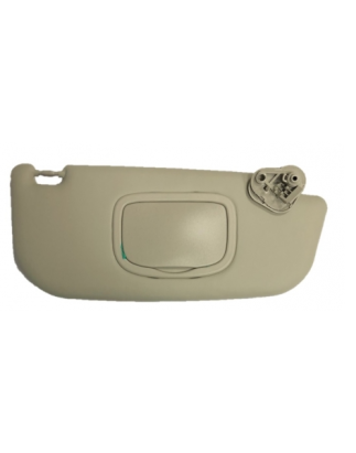 PANTINA PARASOLE DESTRA BEIGE *ORIGINALE* CON SPECCHIO ALFA ROMEO 147 937 20002010