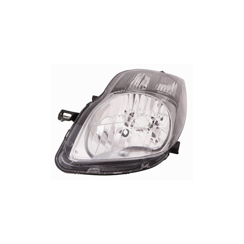PROIETTORE DESTRO H4 MODELLO VALEO CON PARABOLA NERA CON MOTORE TOYOTA YARIS II P9 20052011 VERS 2009